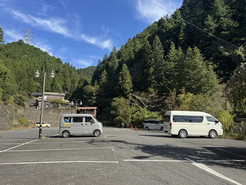 身障者区画のない大駐車場